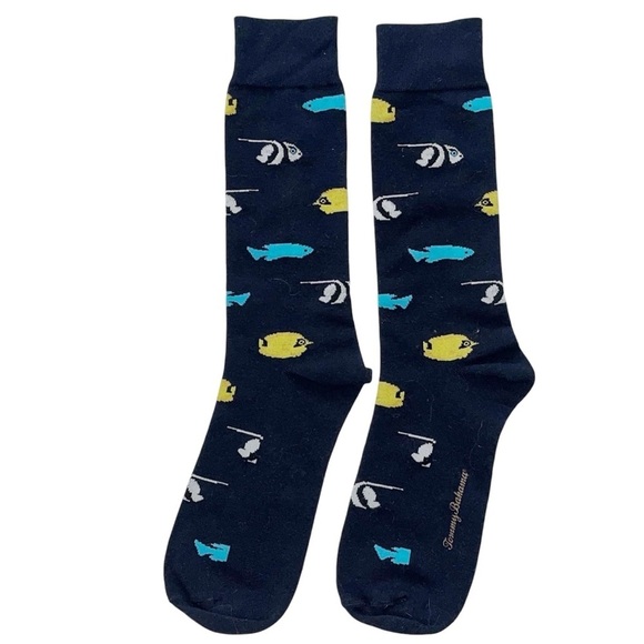 Tommy Bahama Tropical Fish Socks - Picture 3 of 4